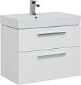 Тумба под раковину Aquanet Nova 75 белый (2 ящика) 00242262 Тумба под раковину Aquanet Nova 75 белый (2 ящика) 00242262