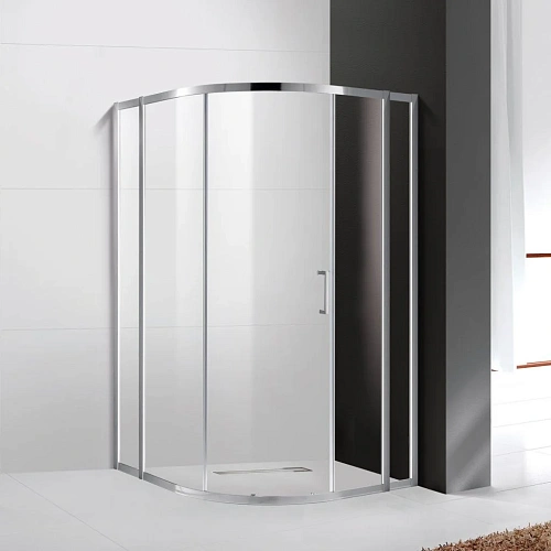 Душевой уголок CEZARES MOLVENO-R-11-100+20-C-Cr-IV 120x120см стекло прозрачное, профиль хром Душевой уголок CEZARES MOLVENO-R-11-100+20-C-Cr-IV 120x120см стекло прозрачное, профиль хром