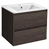Тумба под раковину Vincea Gio 600 подвесная, 2 выкатных ящика soft-close, R.Oak VMC-2G600RO Тумба под раковину Vincea Gio 600 подвесная, 2 выкатных ящика soft-close, R.Oak VMC-2G600RO