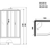 Душевая кабина Niagara Classic NG-2510-14LF (1200х800х2150) высокий поддон (40см) стекло тонированное 25101434LF Душевая кабина Niagara Classic NG-2510-14LF (1200х800х2150) высокий поддон (40см) стекло тонированное 25101434LF