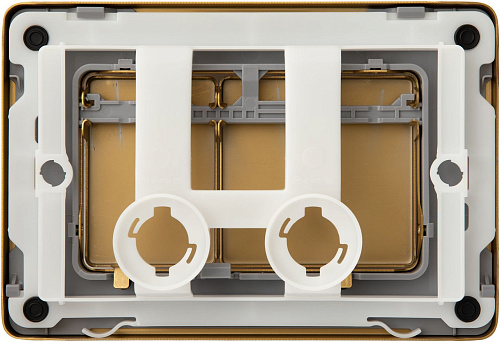 Клавиша смыва Allen Brau Infinity 9.20006.GB золото брашированное Клавиша смыва Allen Brau Infinity 9.20006.GB золото брашированное