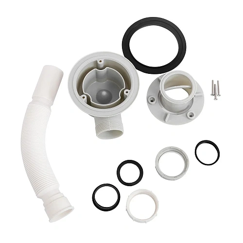 Сифон для поддона BelBagno BB-01-90 с гидрозатвором универсальный Сифон для поддона BelBagno BB-01-90 с гидрозатвором универсальный