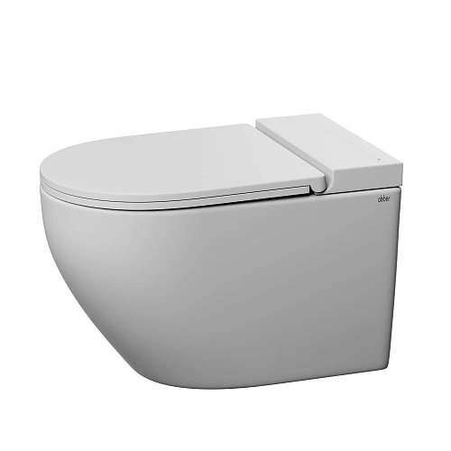 Унитаз подвесной ABBER Bequem AC1126P белый с импульсным смывом Унитаз подвесной ABBER Bequem AC1126P белый с импульсным смывом