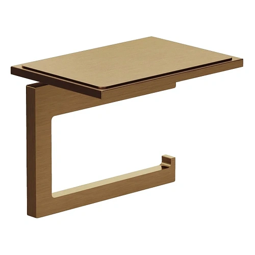 Держатель туалетной бумаги Kludi VELA C 31971N1 брашированная бронза Держатель туалетной бумаги Kludi VELA C 31971N1 брашированная бронза