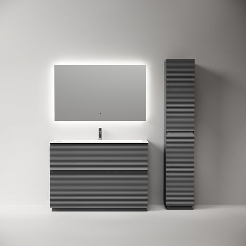 Тумба под раковину SANCOS Folk Floor FL120FGS 1190х445х850 Grey soft, напольная Тумба под раковину SANCOS Folk Floor FL120FGS 1190х445х850 Grey soft, напольная