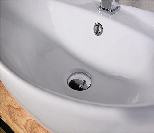 Раковина CeramaLux 9018 накладная, белый Раковина CeramaLux 9018 накладная, белый