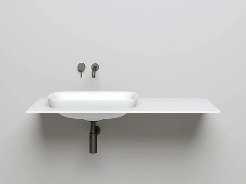 Раковина Salini MAREA 02 покраска по RAL полностью 1802102GF 598x398 полувстраиваемая S-Sense Раковина Salini MAREA 02 покраска по RAL полностью 1802102GF 598x398 полувстраиваемая S-Sense