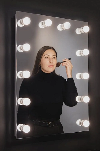 Зеркало SILVER MIRRORS 600x800 Гримерное, 12 ламп Бриджит (ФР-00000841) Зеркало SILVER MIRRORS 600x800 Гримерное, 12 ламп Бриджит (ФР-00000841)