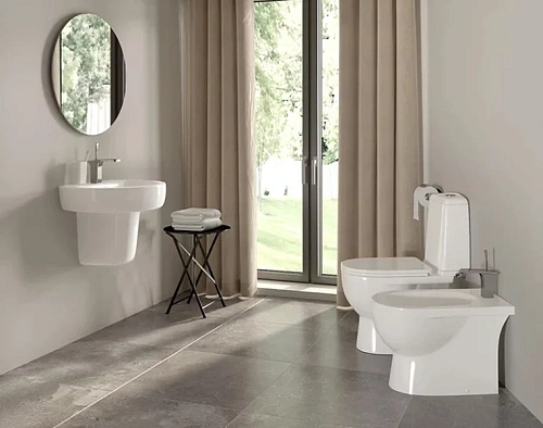 Унитаз напольный Sanita Luxe Best BSTSLCC04020522 компакт с сиденьем Soft Close Унитаз напольный Sanita Luxe Best BSTSLCC04020522 компакт с сиденьем Soft Close