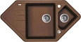 Кухонная мойка IDDIS Vane G Granucryl (V36C965i87) шоколад, угловая Кухонная мойка IDDIS Vane G Granucryl (V36C965i87) шоколад, угловая