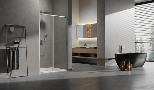 Душевая дверь Vincea Slim VDS-6SL120CL, 1200, хром, стекло прозрачное Душевая дверь Vincea Slim VDS-6SL120CL, 1200, хром, стекло прозрачное