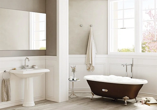 Ванна отдельностоящая Newcast 170х85 чугунная см, цвет cooper (медь), овальная, антискользящее покр. 233650008 Ванна отдельностоящая Newcast 170х85 чугунная см, цвет cooper (медь), овальная, антискользящее покр. 233650008