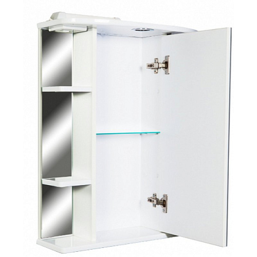 Зеркальный шкаф Orange Кларис 55 с подсветкой Бордовый Kl-55ZSC Зеркальный шкаф Orange Кларис 55 с подсветкой Бордовый Kl-55ZSC