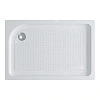 Душевой поддон BelBagno TRAY-BB-AH-100/80-15-W-L 1000x800 акриловый белый