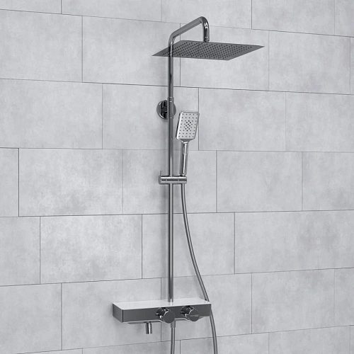 Душевая система WasserKRAFT A14229 встраиваемая хром Душевая система WasserKRAFT A14229 встраиваемая хром