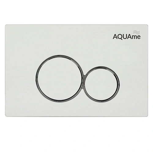 Клавиша смыва AQUAme AQM4101W белый Клавиша смыва AQUAme AQM4101W белый