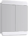 Зеркальный шкаф AQWELLA Corsica 75см Kor.04.07 белый Зеркальный шкаф AQWELLA Corsica 75см Kor.04.07 белый