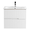 Картинка анонса товара «тумба под раковину cezares duet-600-2c-so-bl bianco lucido 570x450 подвесная»