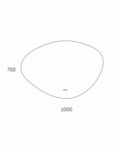 Зеркало Taliente Zled-A с LED-подсветкой, 100x70см, асимметричное, с антизапотеванием TA-Zled-A10070 TA-Zled-A10070a Зеркало Taliente Zled-A с LED-подсветкой, 100x70см, асимметричное, с антизапотеванием TA-Zled-A10070 TA-Zled-A10070a