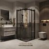 Душевой уголок GROSSMAN Classic 300.K33.04.8080.21.00 (80x80x195) квадрат,раздвижн,черн.мат,стекло прозрачное Душевой уголок GROSSMAN Classic 300.K33.04.8080.21.00 (80x80x195) квадрат,раздвижн,черн.мат,стекло прозрачное