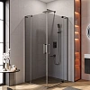 Душевой уголок CEZARES SLIDER-AH-2-70/80-90/100-GRIGIO-GM 70-80x90-100см стекло тонированное (графит), профиль оружейная сталь Душевой уголок CEZARES SLIDER-AH-2-70/80-90/100-GRIGIO-GM 70-80x90-100см стекло тонированное (графит), профиль оружейная сталь