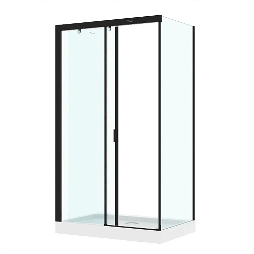 Душевой уголок Ceruttispa MARBELLA 120B L без поддона 80x120x190 Душевой уголок Ceruttispa MARBELLA 120B L без поддона 80x120x190