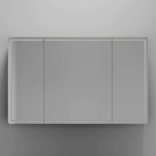 Зеркальный шкаф Sancos Mirror MI100ECH 990x150х740 мм, с LED подсветкой, дуб чарльстон Зеркальный шкаф Sancos Mirror MI100ECH 990x150х740 мм, с LED подсветкой, дуб чарльстон