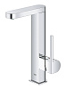Картинка анонса товара «смеситель для раковины grohe plus со сливным гарнитуром, выдвижной излив, l-size (23843003)»