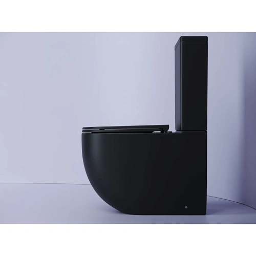 Унитаз напольный Ceramica Nova Metropol CN4001TMB смыв торнадо черный матовый Унитаз напольный Ceramica Nova Metropol CN4001TMB смыв торнадо черный матовый