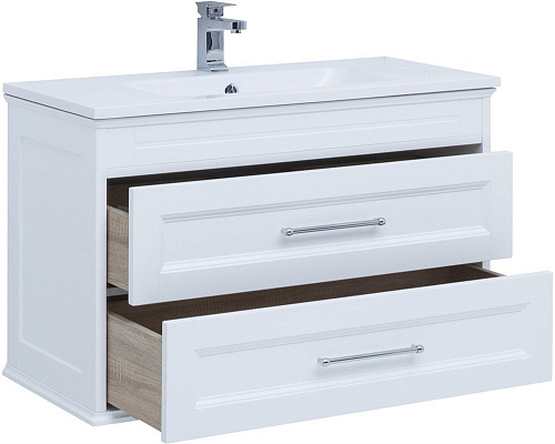 Тумба под раковину Aquanet Бостон М 80 белый 00209677 Тумба под раковину Aquanet Бостон М 80 белый 00209677