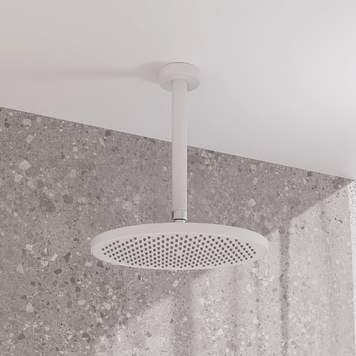 Верхний душ IDDIS (ESP25WRi64) круглый, белый матовый Верхний душ IDDIS (ESP25WRi64) круглый, белый матовый