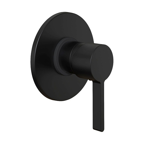 Смеситель для душа Paini Brera 74PZ690 встраиваемый, чёрный матовый PVD Смеситель для душа Paini Brera 74PZ690 встраиваемый, чёрный матовый PVD