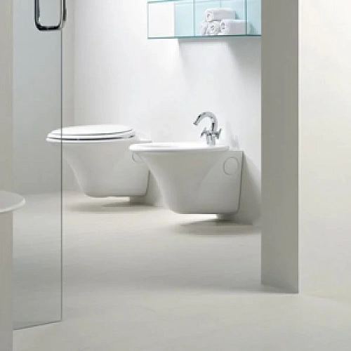 Биде подвесное Hatria SCULTURE Y0BF Y0BF01 Биде подвесное Hatria SCULTURE Y0BF Y0BF01