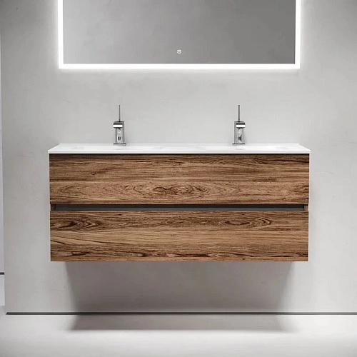 Тумба под раковину Sancos Urban UR120-2ECH 1190х450х550 дуб чарльстон, подвесная Тумба под раковину Sancos Urban UR120-2ECH 1190х450х550 дуб чарльстон, подвесная