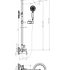 Душевая система BelBagno ANCONA ANCONA-DOCM-CRM хром Душевая система BelBagno ANCONA ANCONA-DOCM-CRM хром