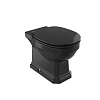 Унитаз приставной Roca Carmen для высокорасполагаемого или встраиваемого бачка, Rimless, черный 3440 3440A9560 Унитаз приставной Roca Carmen для высокорасполагаемого или встраиваемого бачка, Rimless, черный 3440 3440A9560