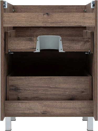 Тумба под раковину Aquanet Нота New 75 00344142 напольная, дуб веллингтон табак Тумба под раковину Aquanet Нота New 75 00344142 напольная, дуб веллингтон табак