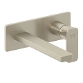 Смеситель для раковины Kludi RENON 42244N575 настенный для внутренней части 38241 брашированный никель Смеситель для раковины Kludi RENON 42244N575 настенный для внутренней части 38241 брашированный никель