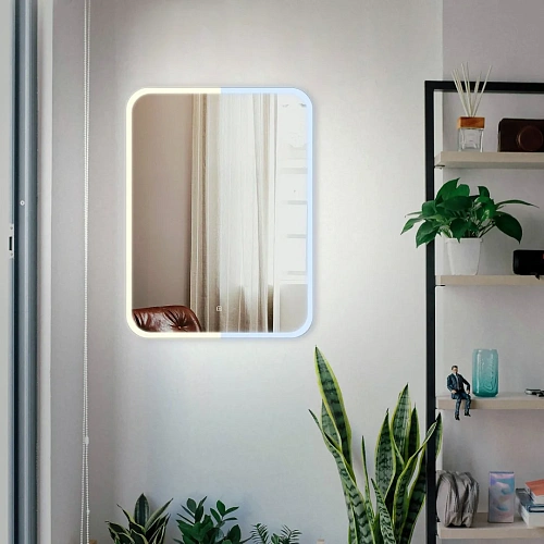 Зеркало Silver mirrors Стив-ТХ 685х915 сенсорный включатель, тепл.холод свет LED-00002893 Зеркало Silver mirrors Стив-ТХ 685х915 сенсорный включатель, тепл.холод свет LED-00002893