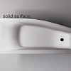 Ванна из искусственного камня Astra-Form Скат 01010083 правая, Solid Surface 1700х750х500 Ванна из искусственного камня Astra-Form Скат 01010083 правая, Solid Surface 1700х750х500