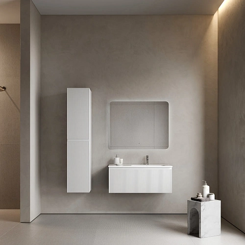 Тумба под раковину SANCOS Snob SNR1.0100RW R 1.0 995х445х406 Bianco подвесная Тумба под раковину SANCOS Snob SNR1.0100RW R 1.0 995х445х406 Bianco подвесная