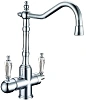 Смеситель для кухни Boheme TRADIZIONALE CHROMO 113-SW с кристаллом Swarovski Смеситель для кухни Boheme TRADIZIONALE CHROMO 113-SW с кристаллом Swarovski