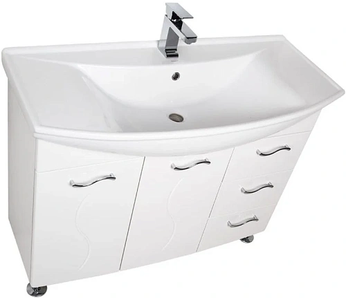 Комплект мебели Aquanet Моника 105 белый 00187564 Комплект мебели Aquanet Моника 105 белый 00187564