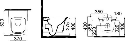 Комплект Унитаз подвесной STWORKI Хадстен SETK3304-0616-001-1-6000 с микролифтом + Система инсталляц 561113 Комплект Унитаз подвесной STWORKI Хадстен SETK3304-0616-001-1-6000 с микролифтом + Система инсталляц 561113