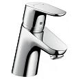 Смеситель для раковины Hansgrohe CoolStart, Eco картридж, со сливным гарнитуром 31738000, хром Смеситель для раковины Hansgrohe CoolStart, Eco картридж, со сливным гарнитуром 31738000, хром