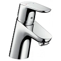 Смеситель для раковины Hansgrohe CoolStart, Eco картридж, со сливным гарнитуром 31738000, хром Смеситель для раковины Hansgrohe CoolStart, Eco картридж, со сливным гарнитуром 31738000, хром