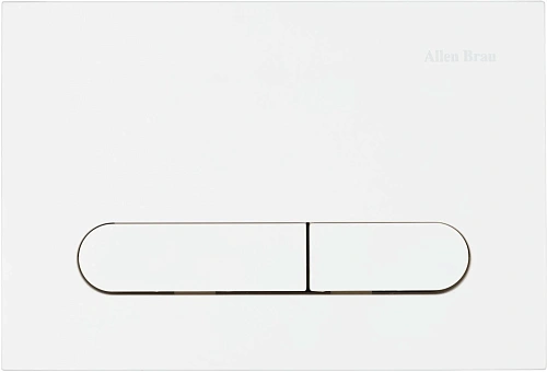 Клавиша смыва Allen Brau Project Color 9.2PR01.21 белый матовый Клавиша смыва Allen Brau Project Color 9.2PR01.21 белый матовый