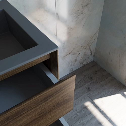 Тумба под раковину Vincea Luka 600 VMC-2L600CO подвесная, С.Oak Тумба под раковину Vincea Luka 600 VMC-2L600CO подвесная, С.Oak