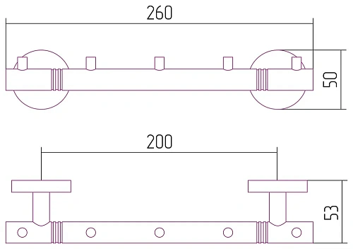 Крючок Сунержа Каньон - 5 крючков / L 260 03-3000-1005 Золото Крючок Сунержа Каньон - 5 крючков / L 260 03-3000-1005 Золото