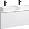 Корпус тумбы под раковину подвесной, 120 см без фасадов AQWELLA Mobi MOB0112W цвет белый Корпус тумбы под раковину подвесной, 120 см без фасадов AQWELLA Mobi MOB0112W цвет белый
